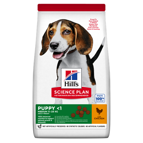 SP Puppy Medium 11-25kg With chicken 800g