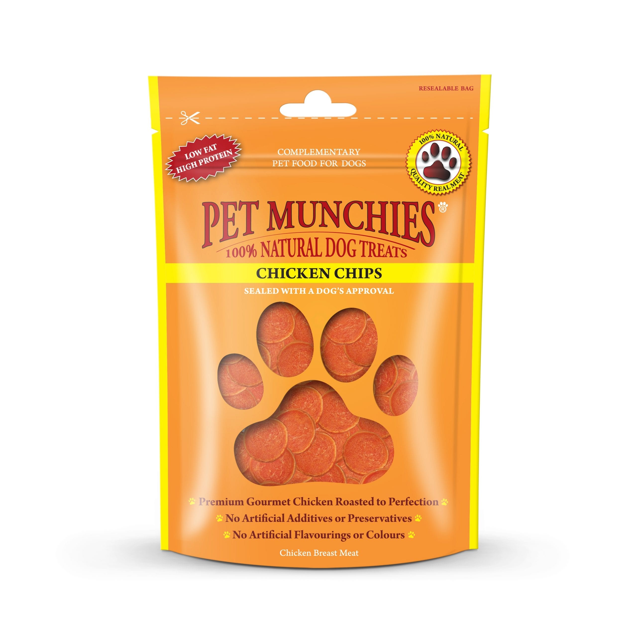 Pet Munchies Chicken Chips100g