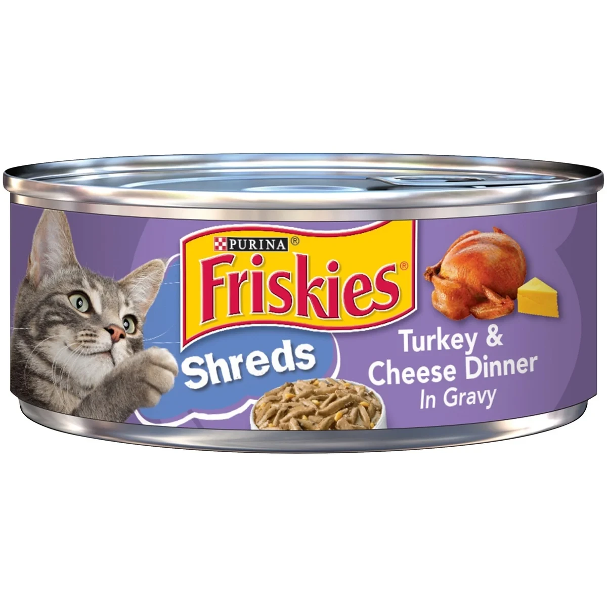 Friskies Turkey & Cheese in Gravy Wet Food 156g