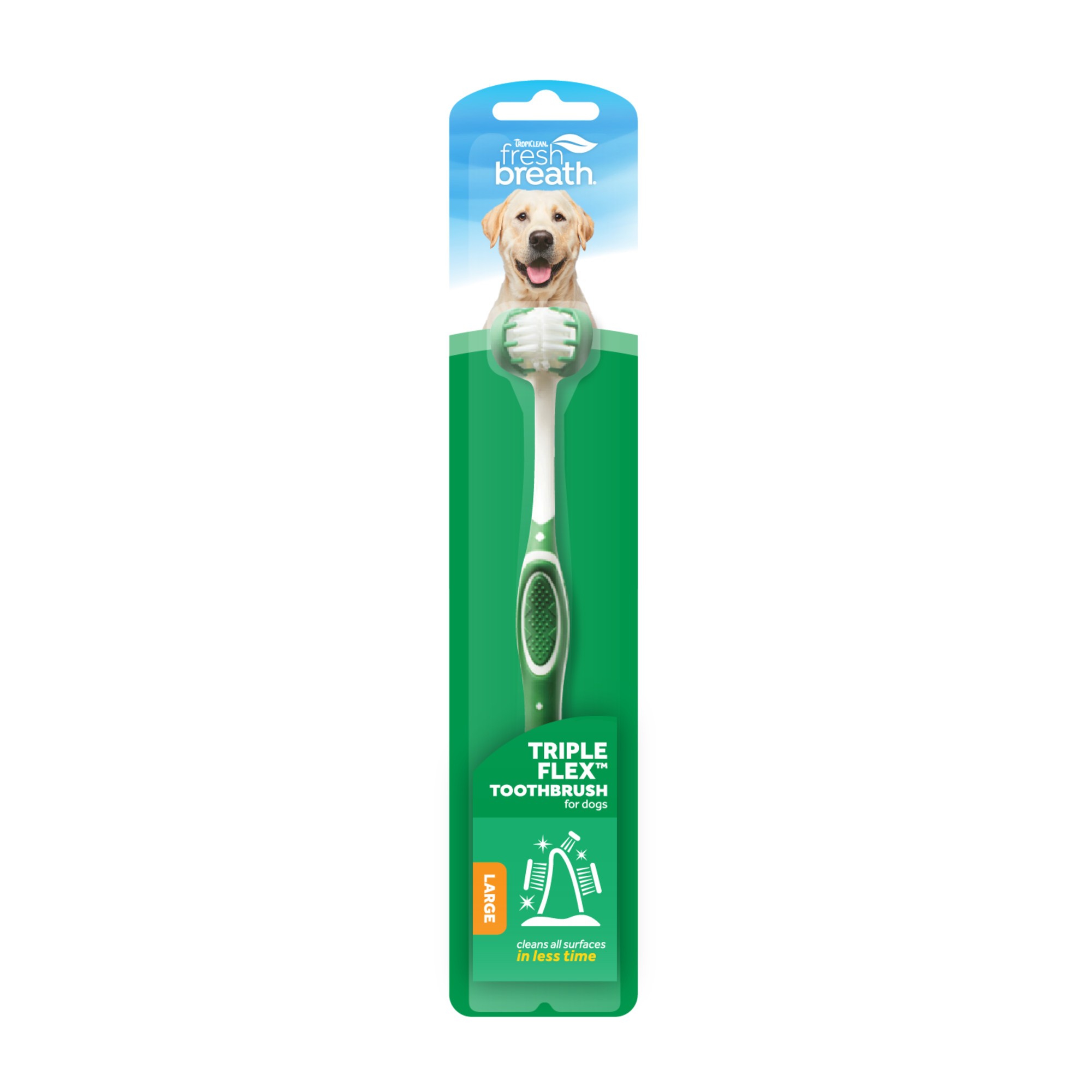 TRIPLEFLEX TOOTH BRUSH FOR LARGE DOGS