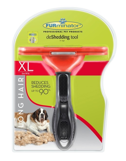 FURminator DeShedding Tools For Long Hair Dogs XL