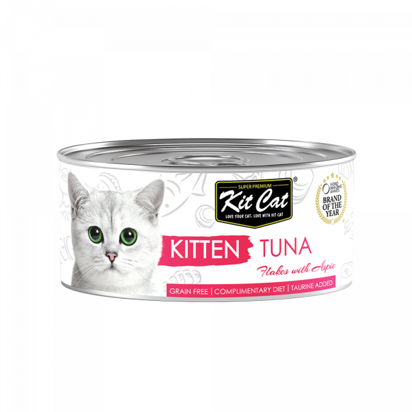Kit Cat Kitten Tuna Flakes With Aspic 80g