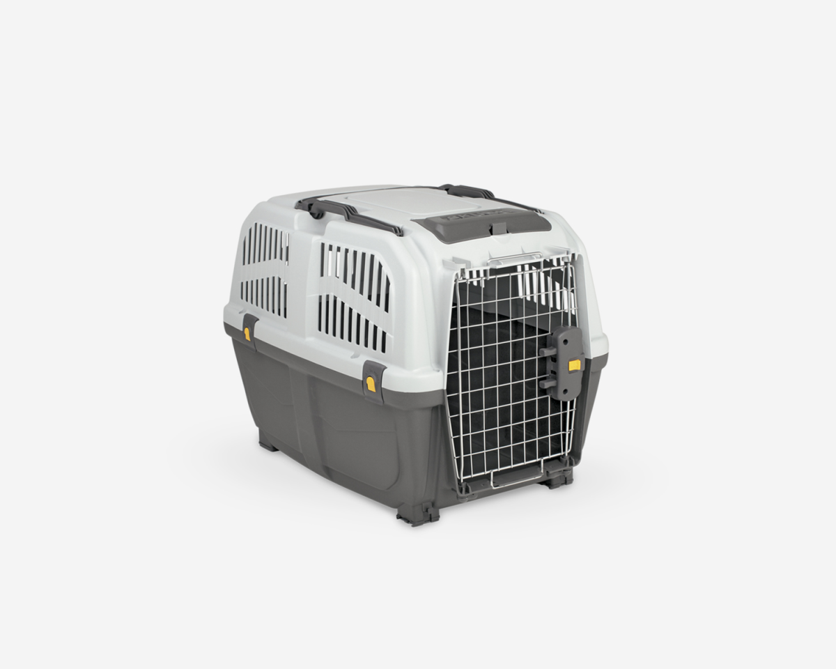 Skudo Airline Approved Pets Carrier - M/Grey