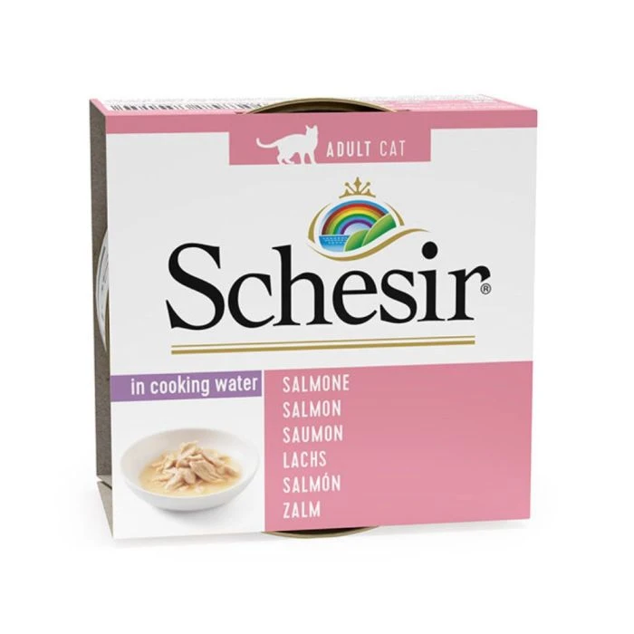 SCHESIR SALMON IN COOKING WATER 85G IN CAN
