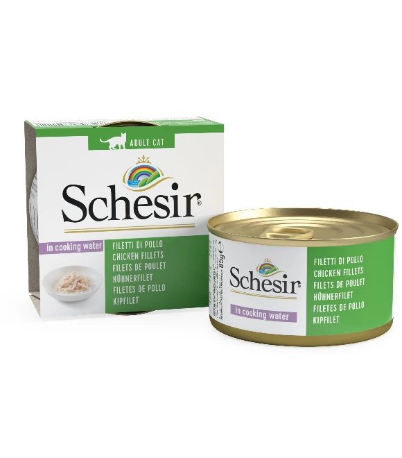 CHICKEN FILLETS IN COOKING WATER 85G IN CAN