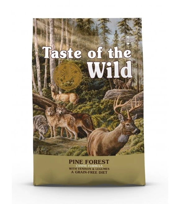 Taste of the Wild Pine Forest Canine Recipe with Venison & Legumes Dry Dog Food 2kg