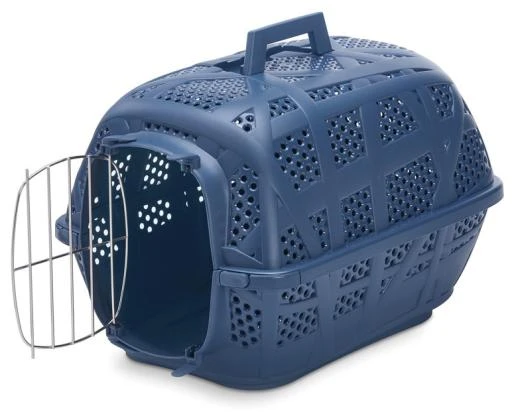 CARRY SPORT METAL Carrier for dogs and cats - Blue