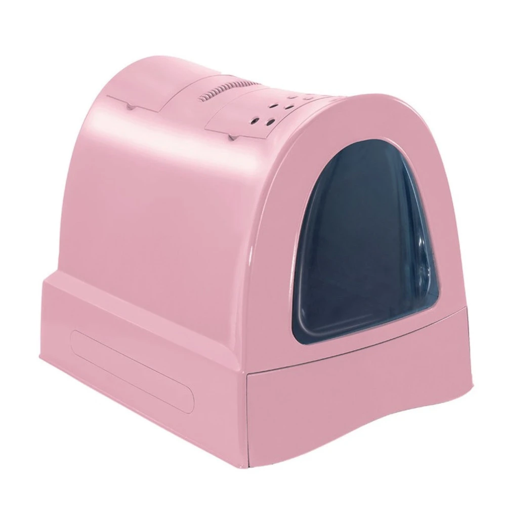 ZUMA Litter Box for Cats - Pink