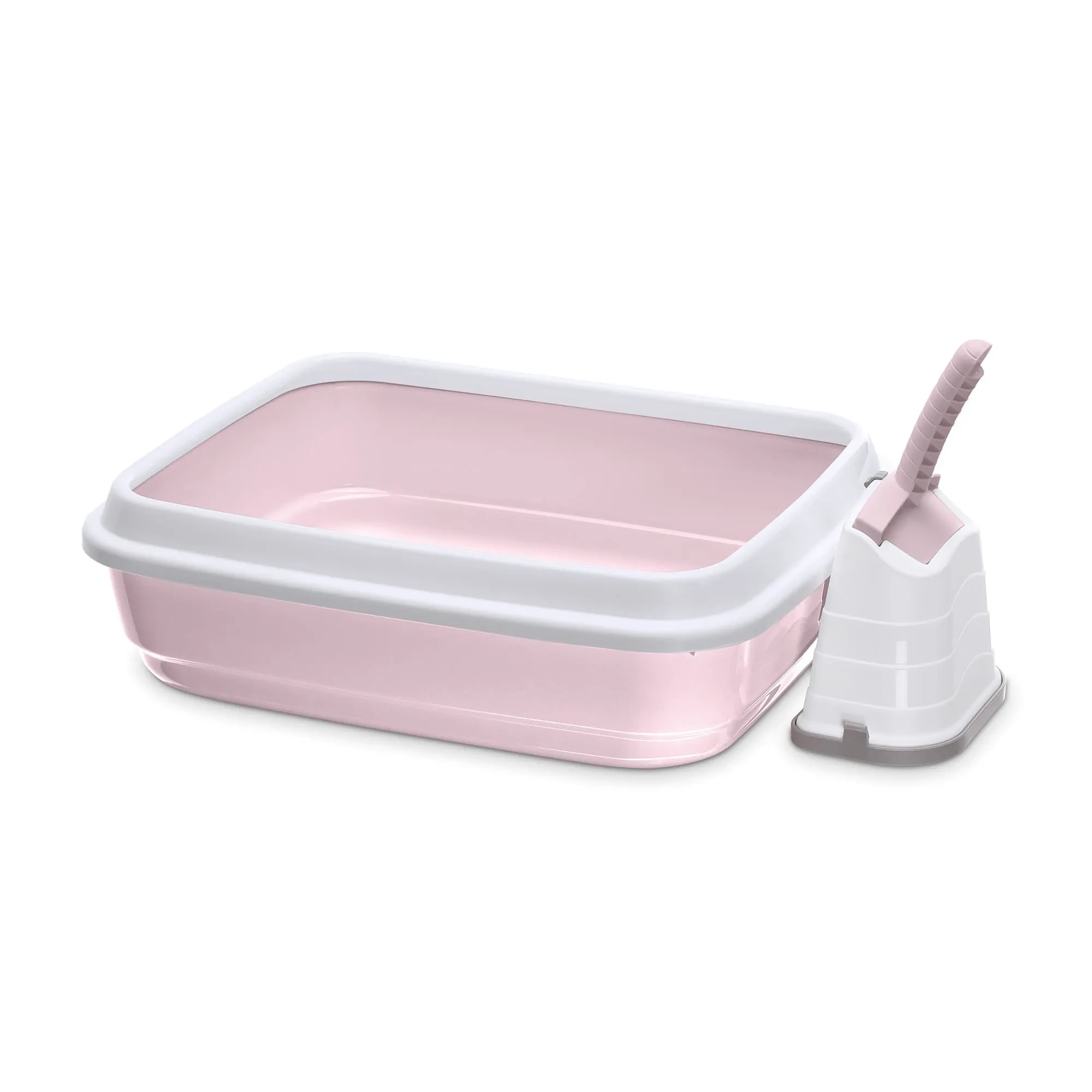 DUO Litter Trays for Cats - Pink