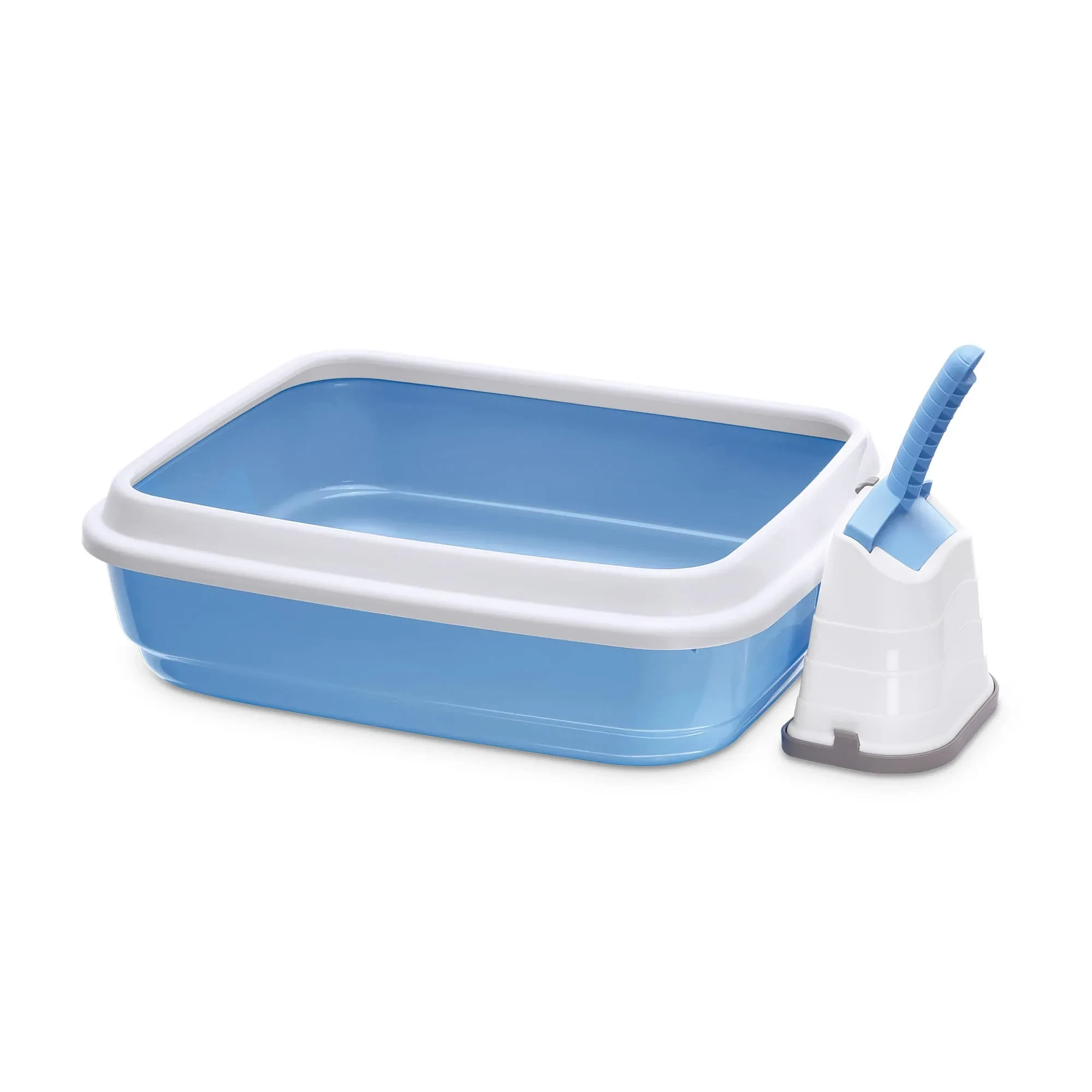 DUO Litter Trays for Cats - Blue