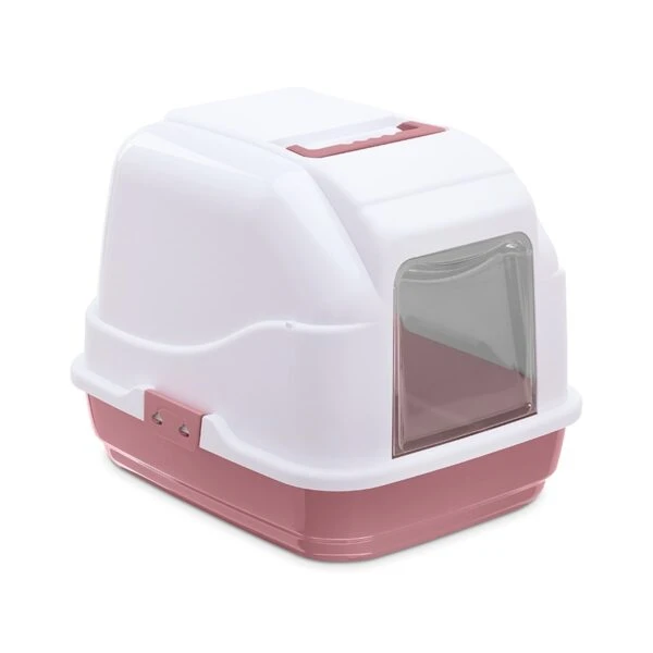 MY CAT Hooded cat litter - Pink