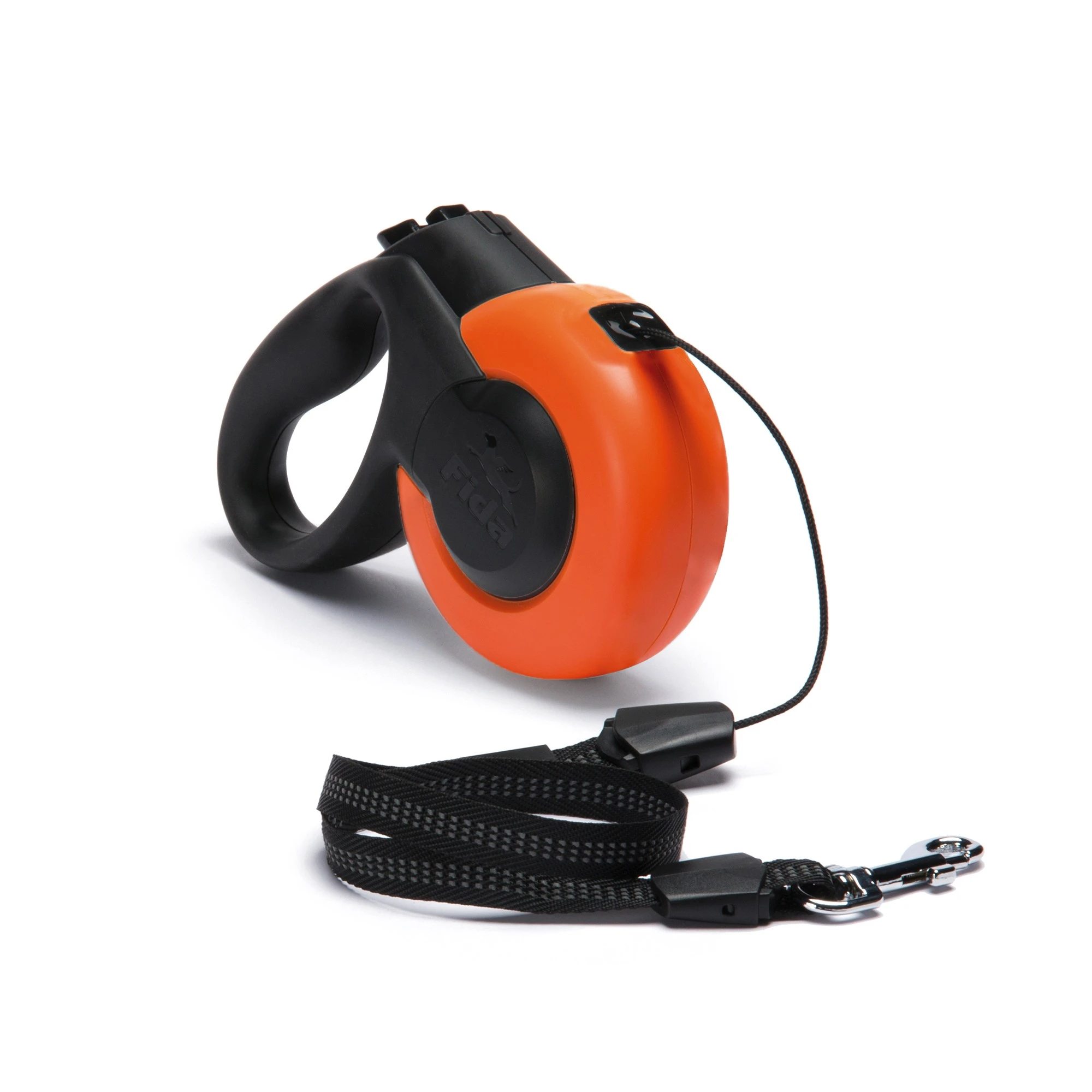 MARS RETRACTABLE CORD LEASHES - Small, Orange