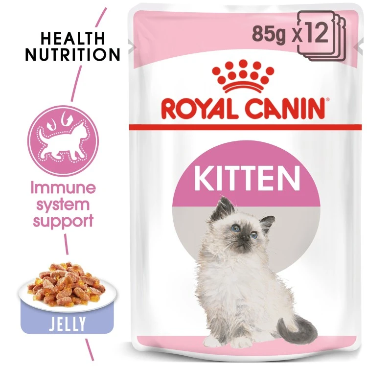 Feline Health Nutrition Kitten Jelly (Wet Food - Pouches)  85 g