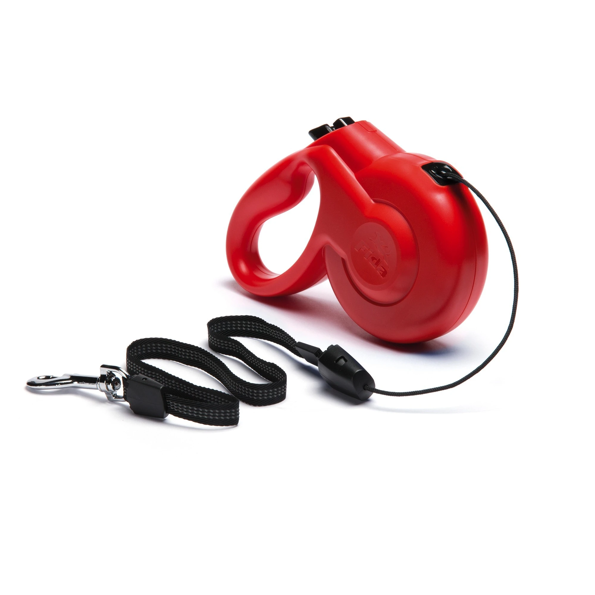 STYLEASH RETRACTABLE TAPE LEASHES - Medium, Red