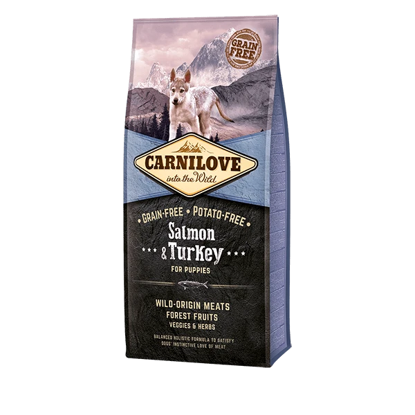 Carnilove Salmon & Turkey for Puppies 12 kg