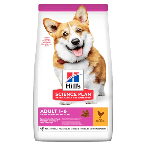 Hills Science plan  Canine Adult Small& Mini Chicken  1.5kg