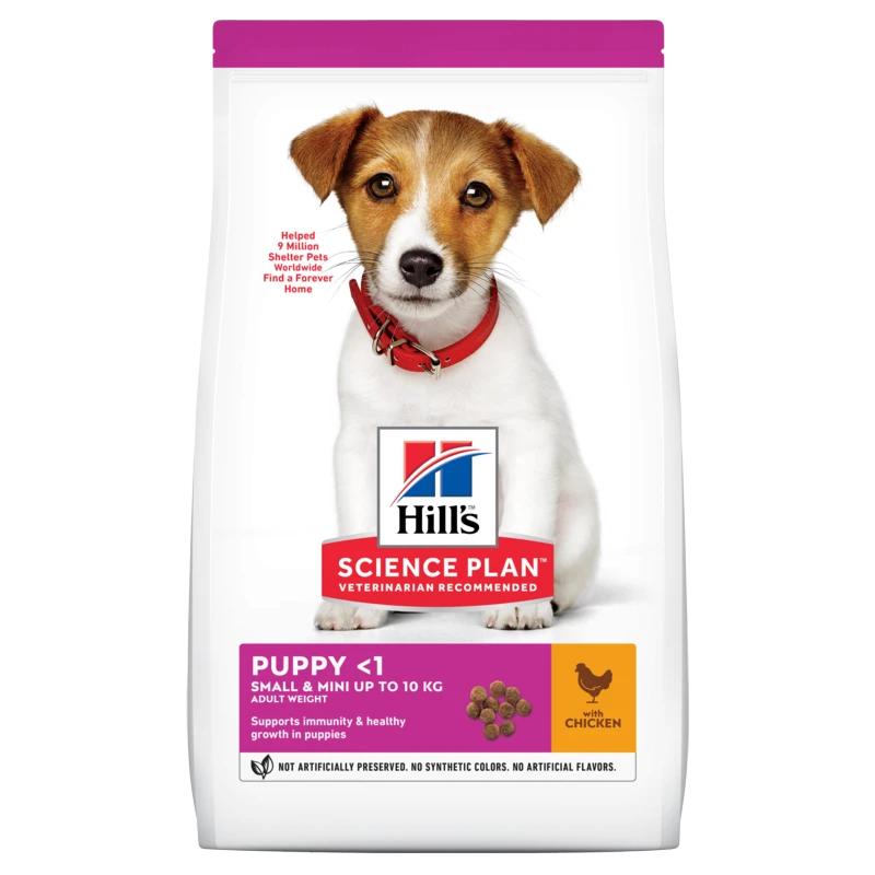 Hill's Science Plan Puppy Small & Mini Breed with Chicken 1.5 kg