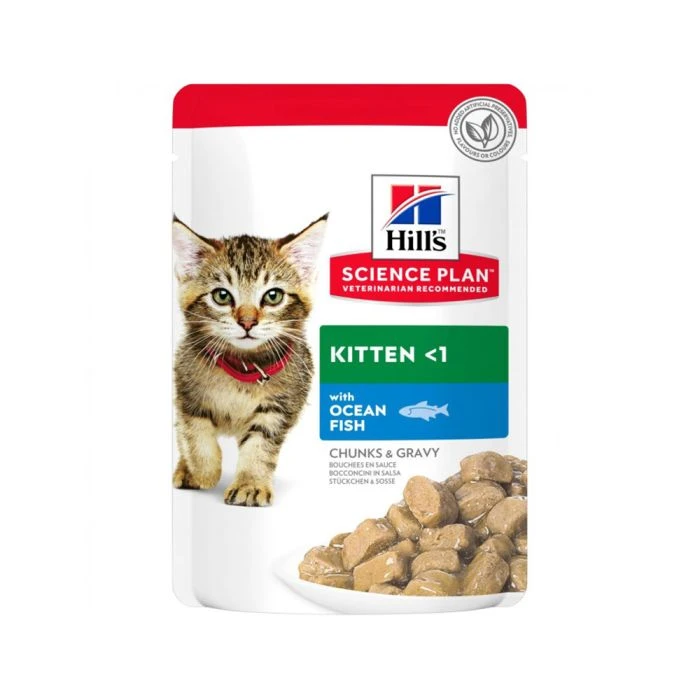Hills Science Plan Ocean Fish Wet Kitten Food - 85 g