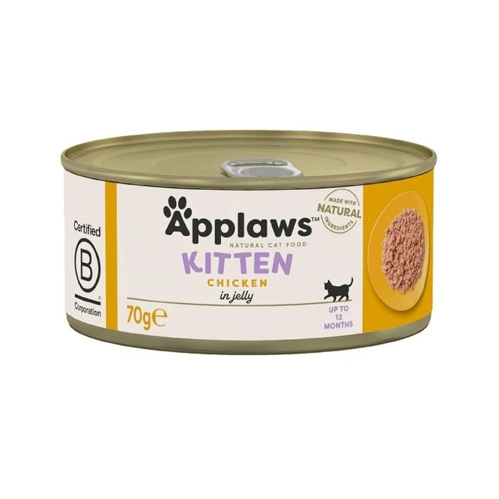 Applaws Chicken in Jelly Canned Kitten Food - 70g by Applaws