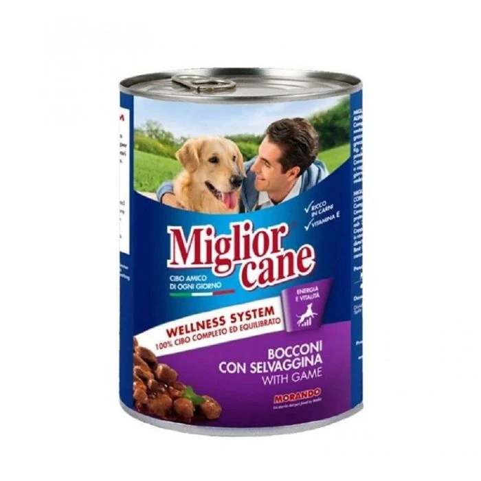 Miglior Chunks Game Canned Dog Food - 405 g