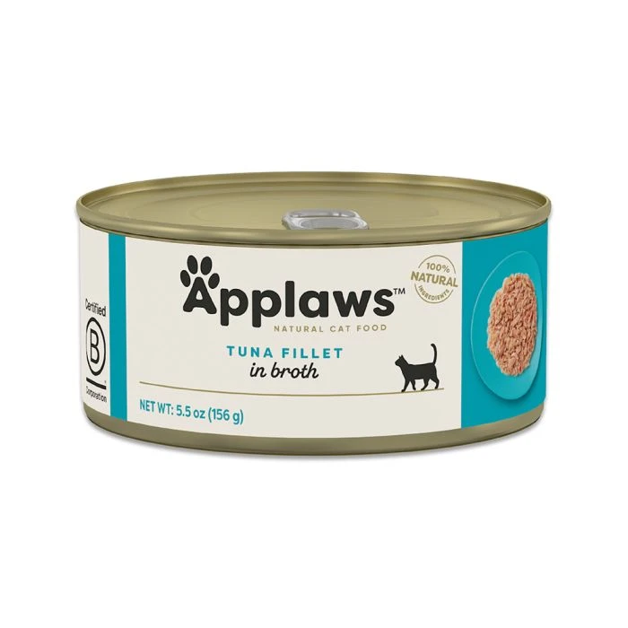 Applaws Tuna Fillet in Broth Canned Cat Food - 70 g by Applaws