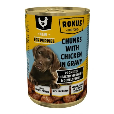 ROKUS DOG CHUNKS WET FOOD