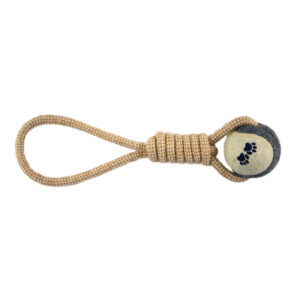 TENNIS BALL WITH CORD 2 - AVC Pet Store