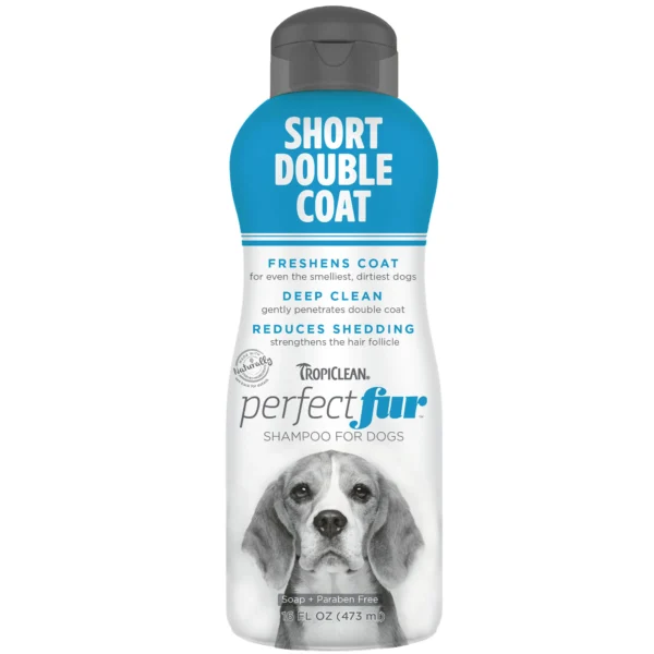 TROPICLEAN PERFECTFUR SHORT DOUBLE COAT SHAMPOO - AVC Pet Store