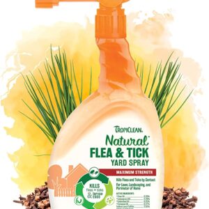 TropiClean Natural Flea and Tick Yard Spray - AVC Pet Store