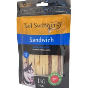 Pet Interest Tail Swingers Sandwich Duck & Fish - AVC Pet Store