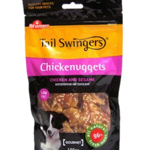 Swingers Chicken Nuggets W/Chicken & Sesame 100g - AVC Pet Store