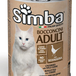 Simba Cat Adult Chunkies With Wild Game 415g - AVC Pet Store