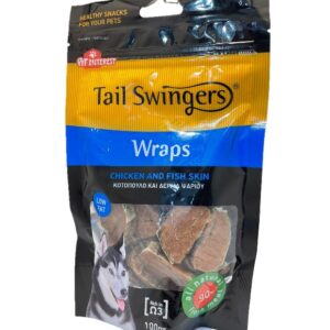 Tail Swingers Wraps Chicken & Fish Skin - AVC Pet Store