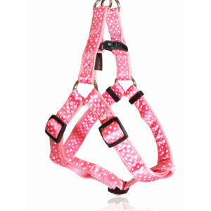 Pet Interest Dog Harness Dots Pink - AVC Pet Store