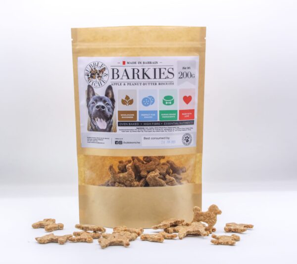 SEO title preview: Barkies (Peanut Butter Biscuits) 60g - AVC Pet Store