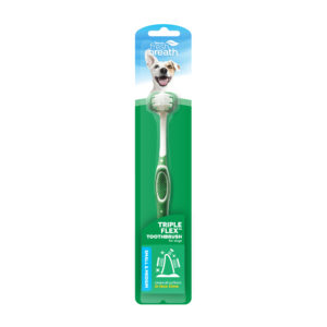 TRIPLEFLEX TOOTH BRUSH FOR S/M DOGS - AVC Pet Store