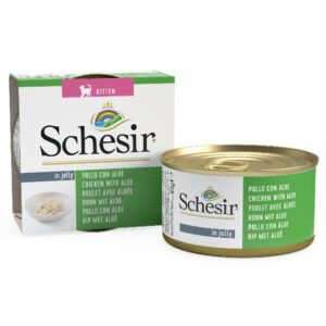 Schesir Canned Kitten Food w/Chicken & Aloe - AVC Pet Store