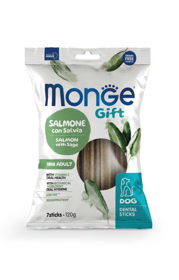 Monge Gift Dog Treats with Salmon & Sage - AVC Pet Store