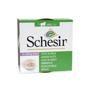 SCHESIR CHICKEN FILLETS IN JELLY 85G IN CAN - AVC Pet Store