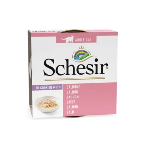 SCHESIR SALMON IN COOKING WATER 85G IN CAN - AVC Pet Store