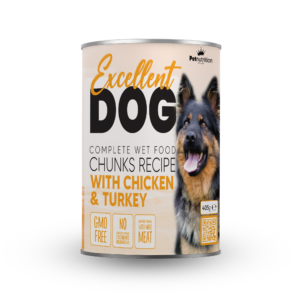 Excellent Dog Chunks with Chicken & Turkey 405g - AVC Pet Store