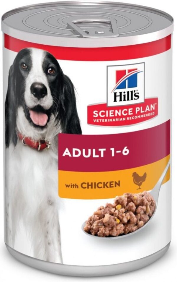 Science Plan Hills Adult 1-6 Chicken 370g