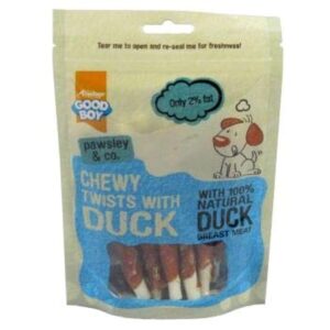 Chewy Twists with Duck 90g - AVC Pet Store